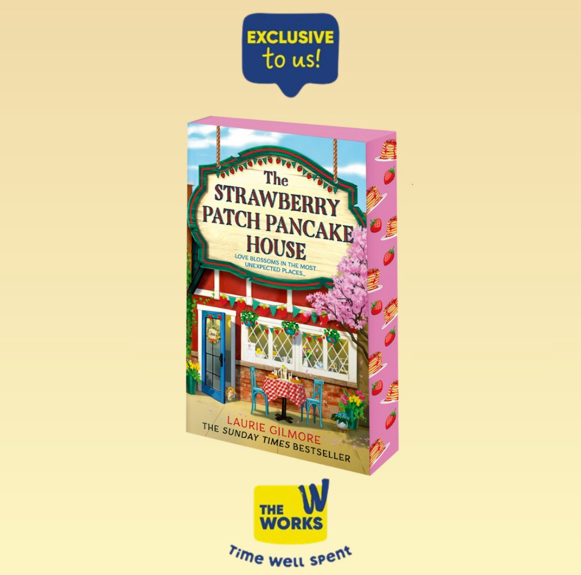 The Strawberry Patch Pancake House Sprayed Edges Edition